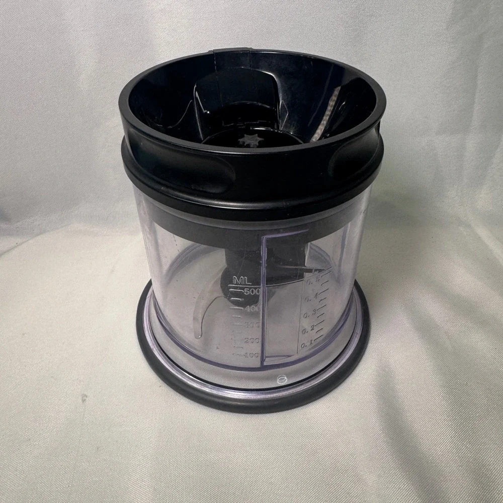 Ninja Express Chop Replacement 16oz 2 Cup Bowl with Storage Lid and Splash Guard